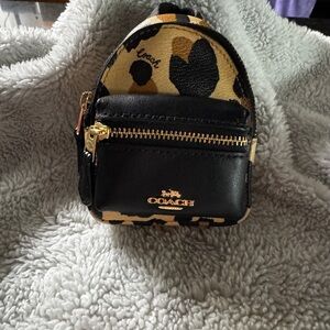 Coach Mini Bag in Black and Tan